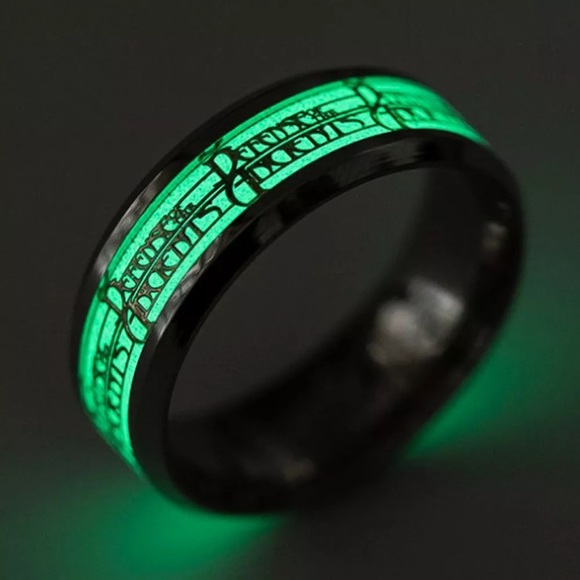 Glow in The Dark Dota Ring - Picture 2 of 3